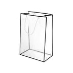Customized Transparent PP Flower Bag Transparent Flowers Packing Bag Portable Pp Material Tote Bag
