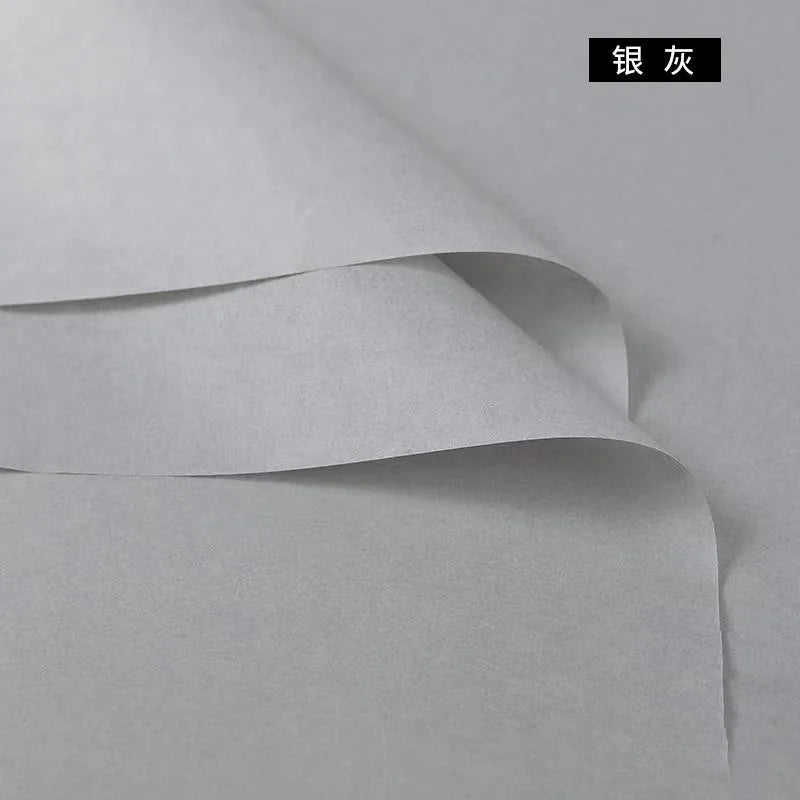 Customized Advanced Ins Snow Pear Flower Wrapping Paper Single Side PE Coated for Village-inner Use