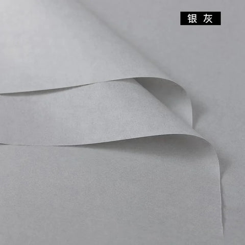Customized Advanced Ins Snow Pear Flower Wrapping Paper Single Side PE Coated for Village-inner Use