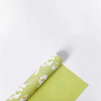 Iris Flower Pattern Printed Matte PVC Coating 57*57cm Waterproof Floral Packaging Paper for Florist Wrapper