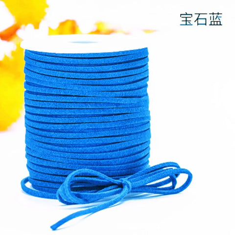 Wholesale 45-Yard Velvet 3mm Flat PVC Strap Floral Suede Binding for DIY Crafts Christmas Birthday Halloween