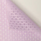New Design Korean Waterproof Floral Gift Packaging Paper Hollow Bouquet for Flower Arrangements