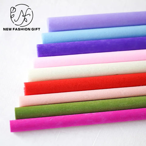 Wholesale Coated Paper PE Material Wrapping Crepe Paper for Home Decoration and Flower Arrangements