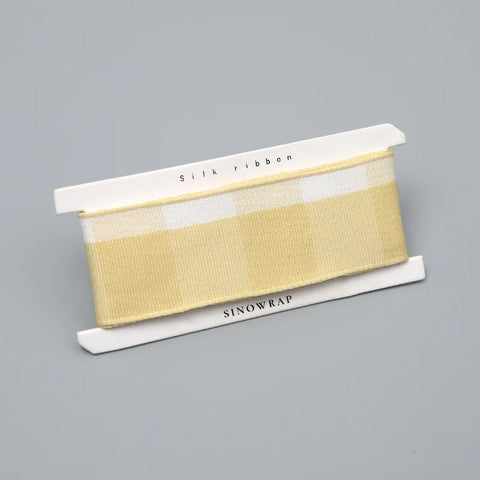 2.5CM Luxury Hot Stamping English Ribbon Love Polyester Flower Gift Packaging Ribbon for Christmas and Weddings