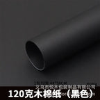 Waterproof Single-Sided Coated Plastic Flower Wrapping Paper Pure Solid Color Bouquet Packaging Sheets for Florists