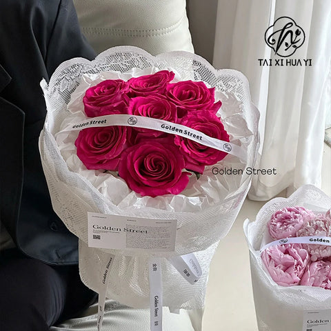 Elegant Floral Lace Single-Sided PE Coating Glassine Paper Flower Wrapping Antistatic Eco-Friendly Recyclable Screen Printing