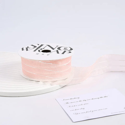 Dacron Wedding Valentine's Day Christmas Flower Bouquet Bow Decoration Ribbon for Gift Packaging