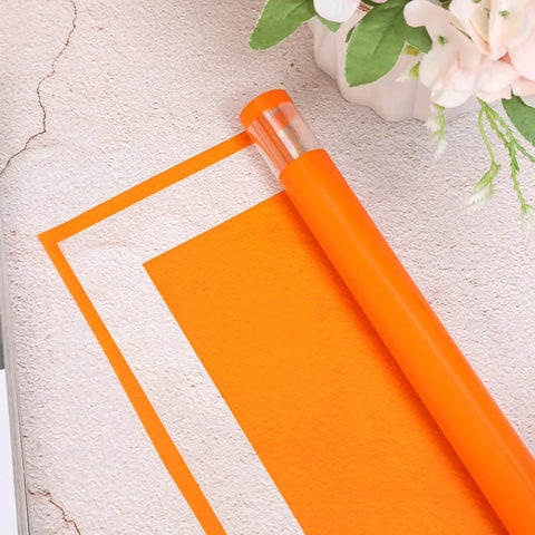 Pure Paper Waterproof Glass Paper Bouquet Single-sided Coated Flower Wrapping Gift Packaging Material