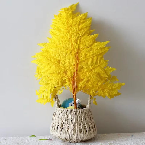 Genuine White Ferns Are Stably Preserved DIY Handicrafts Weddings Home Decorations Dried Flower Plants Mother's Day Graduation