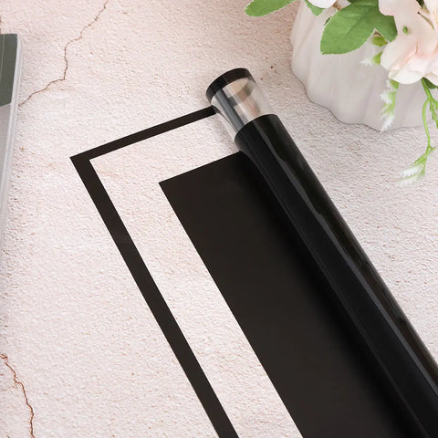 Pure Paper Waterproof Glass Paper Bouquet Single-sided Coated Flower Wrapping Gift Packaging Material