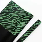 Wholesale Wrapping Gifts PVC Coated Virgin Pulp Style Flower Zebra Pattern Waterproof Floral Art Paper