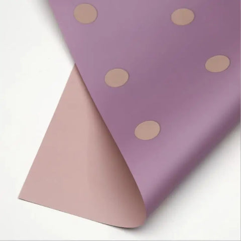 High Quality Wave Point Flower Packaging Paper for Bouquet Single-Sided Coated for Flower Shops
