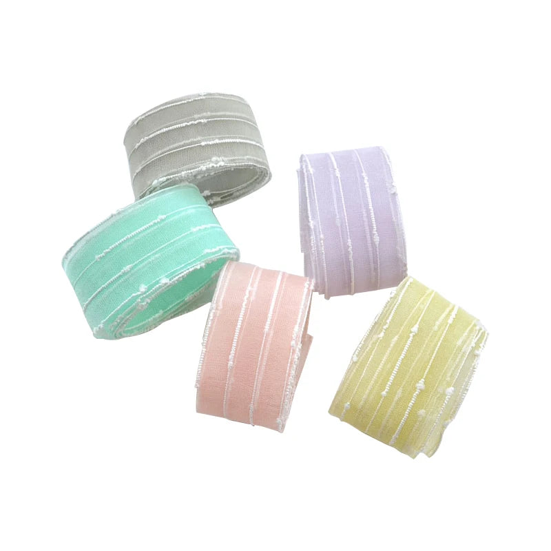 Dacron Wedding Valentine's Day Christmas Flower Bouquet Bow Decoration Ribbon for Gift Packaging