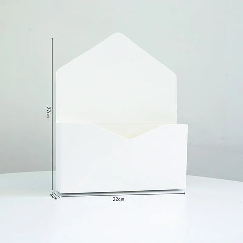 Wholesale Creative Biodegradable Eco-Friendly Flower-Arranged Envelope Box for Valentine's Day/Wedding/Birthday Party 350g Thick