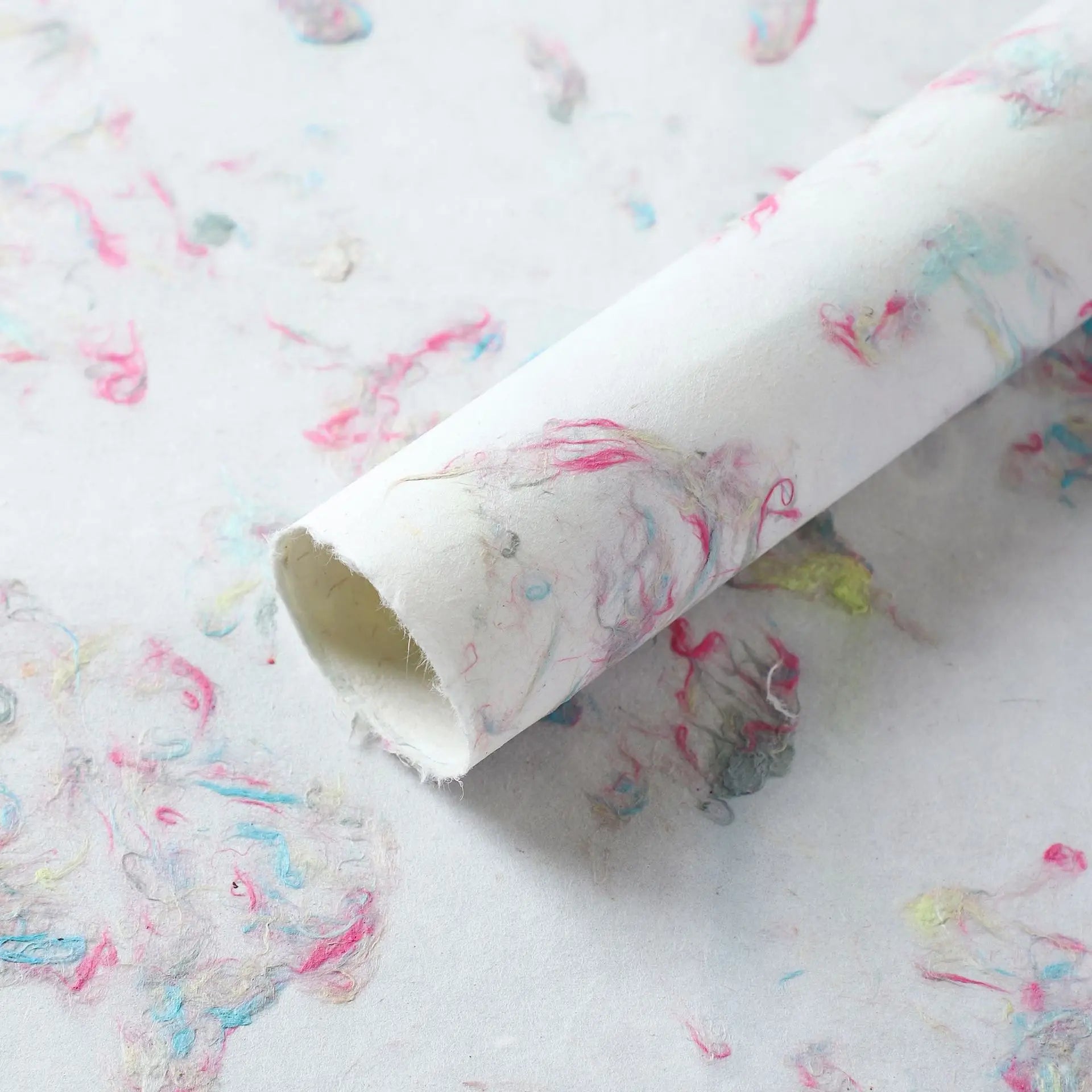 Dunhuang Art Hand-Torn Wood Pulp Wrapping Paper Coated Floral Gifts with Ancient Methods Flower Wrapping Paper