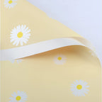 Simple and Fresh Flower Printed Waterproof Material for Flower Shop Bouquet Packaging Paper