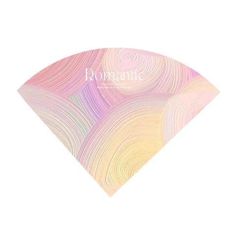 Unique Ice Cream Cone Shape Flower Wrapping Paper Thick Cardboard Gift Paper for Bouquet Packaging Gravure Printing Compatible