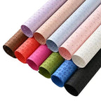 New Design Korean Waterproof Floral Gift Packaging Paper Hollow Bouquet for Flower Arrangements