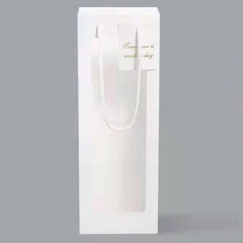 Nicro Single Bouquet Bag New Arrival Transparent Rectangular Hand Packaging for Flowers for Valentine's Day Recycled Materials