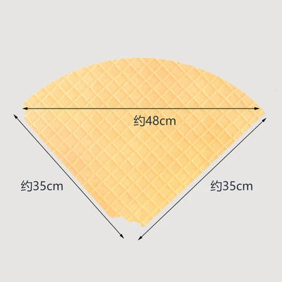 Valentine's Day DIY Ice Cream Cone Bouquet Kraft Paper Thick Cardstock Flower Packaging Handmade Floral Design Starch Coating