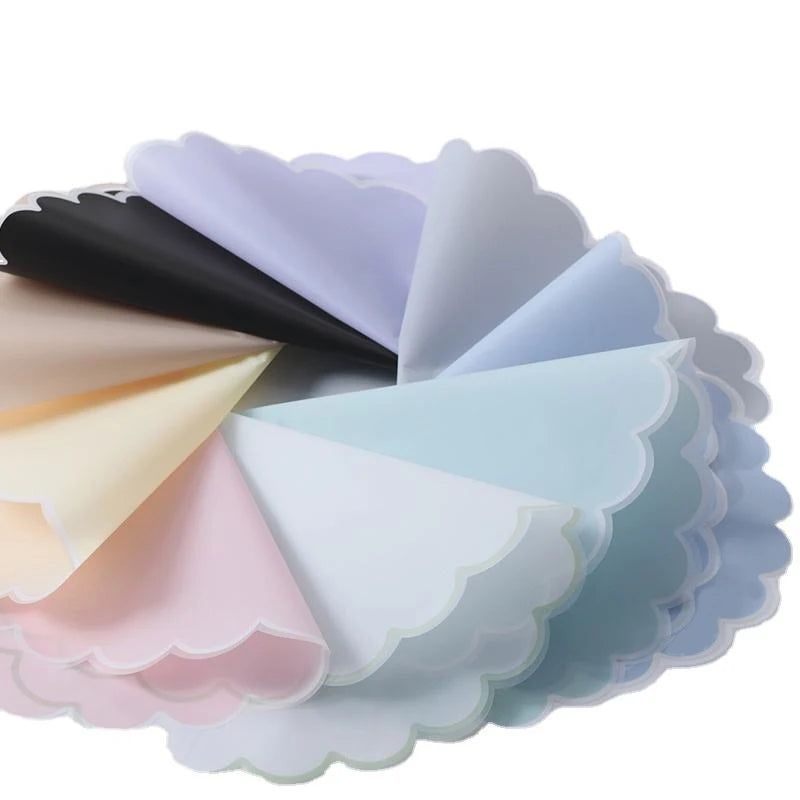 Cloud Jelly Floral Art Paper Virgin Pulp Style Waterproof Packaging for Flower Shops Bouquets and Gift Wrapping