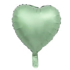 High Quality 18-Inch Star Heart Shape Foil Balloons Cream Caramel Coffee Retro Colors Gift Inflatable Decoration