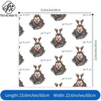 Personalized Custom Printed Eco-Friendly Wrapping Paper Roll Funny Reindeer Man Pattern Christmas Gift Wrap for Holiday Party