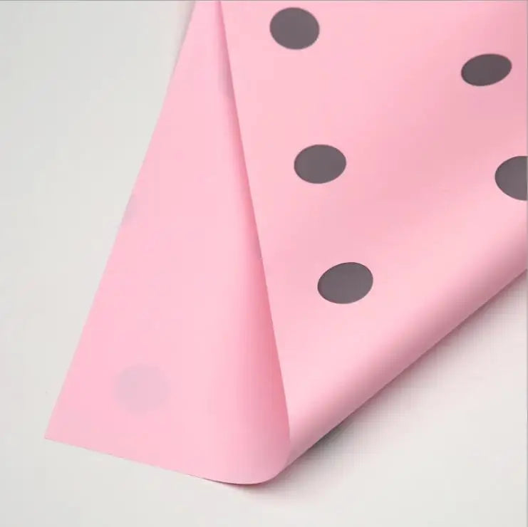 High Quality Wave Point Flower Packaging Paper for Bouquet Single-Sided Coated for Flower Shops
