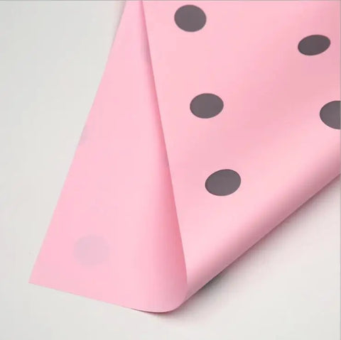 High Quality Wave Point Flower Packaging Paper for Bouquet Single-Sided Coated for Flower Shops