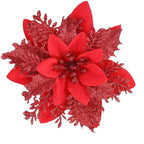 Artificial Christmas Tree Decoration Wholesale Xmas Supplies Plastic Flowering Pine Need for Gift Use