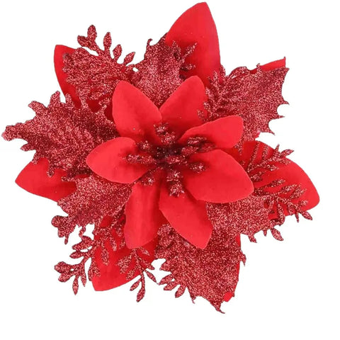 Artificial Christmas Tree Decoration Wholesale Xmas Supplies Plastic Flowering Pine Need for Gift Use