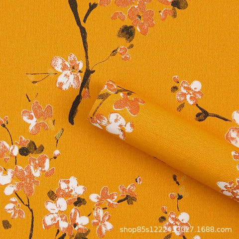 Small Fresh Flower Waterproof Packaging Paper Velvet Cloth Material with Single-sided Coating