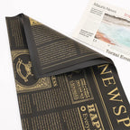 European English Newspaper Korean Bundle Paper with Single-Sided Coating Fresh Flower Packaging Material