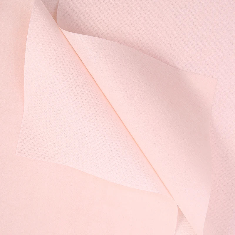 Double-Sided Waterproof Non-Woven Hot Stamping Packaging Paper Soft Stretch Film for Florist Supplies