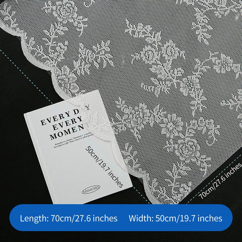 Elegant Floral Lace Single-Sided PE Coating Glassine Paper Flower Wrapping Antistatic Eco-Friendly Recyclable Screen Printing