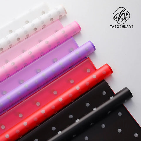 Flower Packaging Coated Single Side Magic Edge New Korean Style Bouquet Gift
