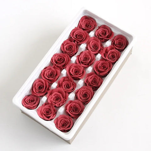 Hot Selling DIY Handmade Preserved Roses Realistic Dried Flower Gift Box Materials for Mother's Day Wedding Valentine's Day Gift