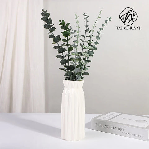 A-grade Preserved Eucalyptus Leaf Dried Flowers Immortal Bouquet Decorative Copper Coin Leaves for Graduation Valentine's Day