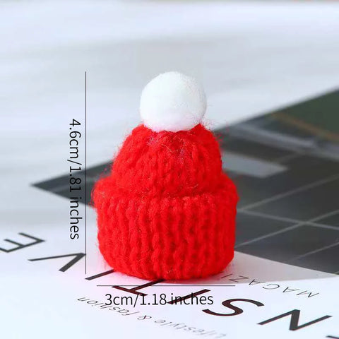 Red Fruit Branches Golden Fortune Handicraft Fashion Christmas Decoration Cashmere Yarn Flower Pot Hanging Accessories