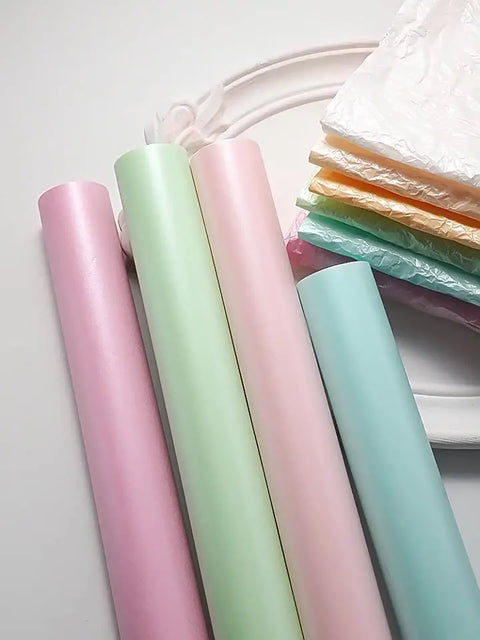 38g Thickened Eco-friendly Recyclable Flower Wrapping Paper Single Side Waterproof Offset Printing