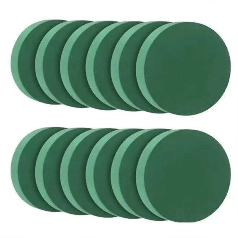Floral Foam Block Round Cake, Floral Foam Flower Wrapping Base Flower Arranging Special Mud Cylindrical Shape