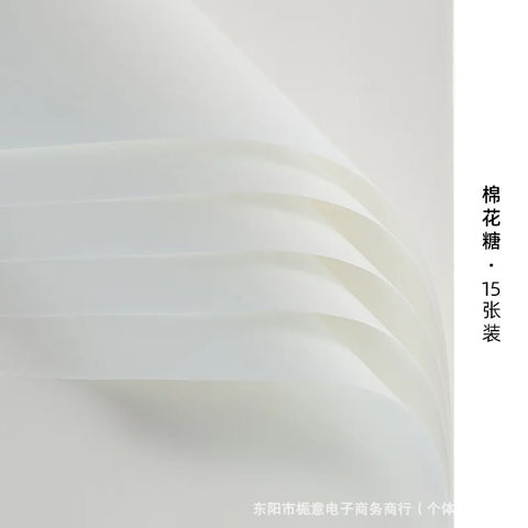 Fenghua Thick Kraft Paper Single-Sided Solid Color Korean Bouquet Material for Unique Packaging Elegant Touches