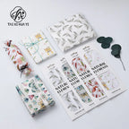 50*70cm Soft Pear Paper Waterproof Uncoated Virgin Pulp Elegant Flower Bouquet Wrapping Gift Wrapping Paper