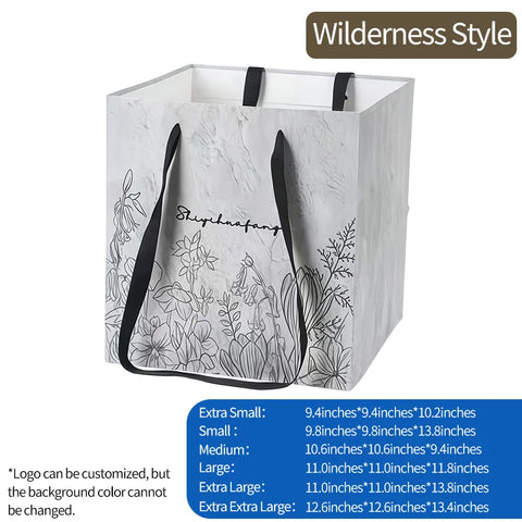 Portable  Paper Trapezoidal Hand-held Flower Bouquet Packaging Inner Liner and Fixed Rose Hugging Bag with Waterproof Feature