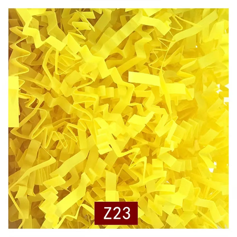 Elegant Luxury Crepe Paper Crinkle Cut Shredded Material for Gift Baskets and Box Packaging Premium Decorative Filler