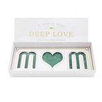 Mother's Day High-end Coated Paper Heart-shaped Gift Box with Sweet Words From Mom Floral Craft Flower Arrangement Rigid Box