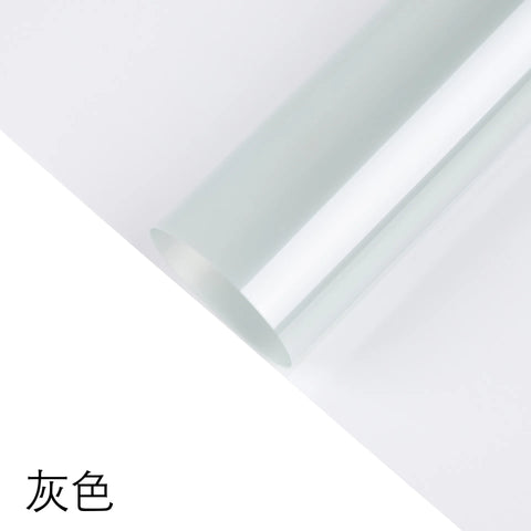 New Fashion Macaron Colorful Flower Packaging Paper Magical Light Waterproof Single-Sided Coating Colorful Film Wrapping Paper