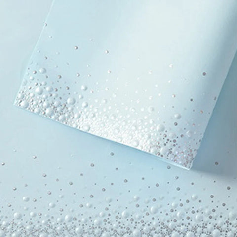 Wholesale Bouquet Wrapping Paper Recyclable Virgin Pulp PE Coating for Flower Packing Wrap