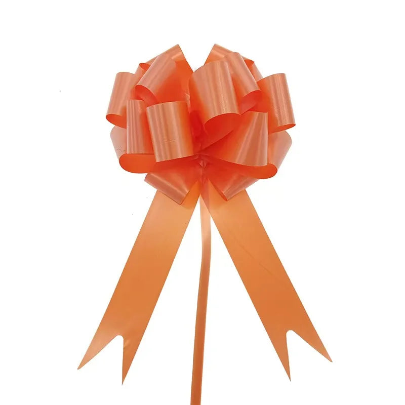120cm Mixed Color PP Material Pull Bows with Ribbon for Wedding Birthday Anniversary Party Favors Gifts No Logo