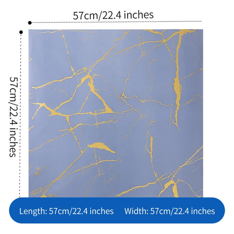 Golden Marble Patterned Flower Packaging Paper Single-Sided Matte Coated Bouquet Packaging